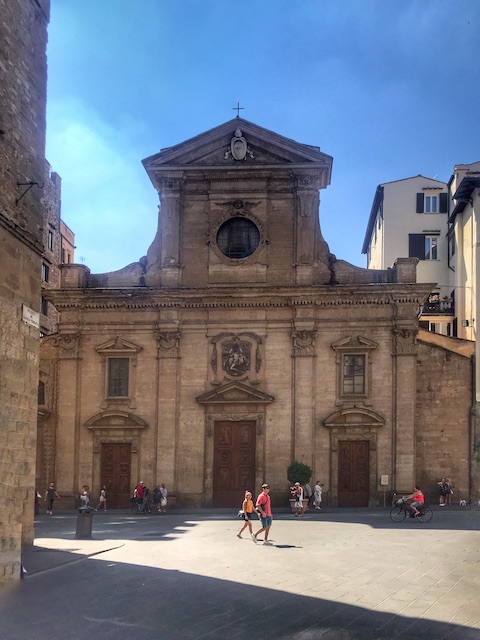 Basilica di Santa Trinita facade