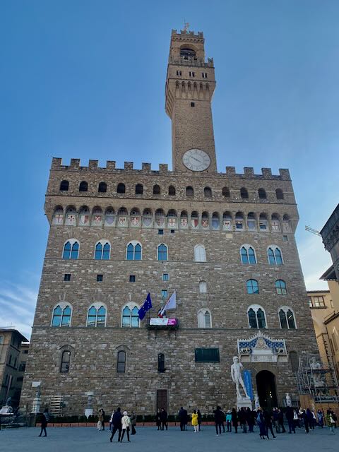view of palazzo signoria