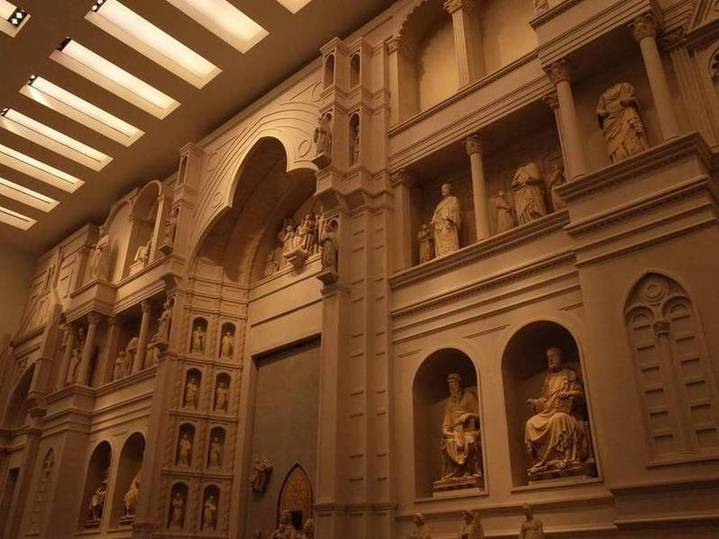 Inside the Opera del Duomo museum