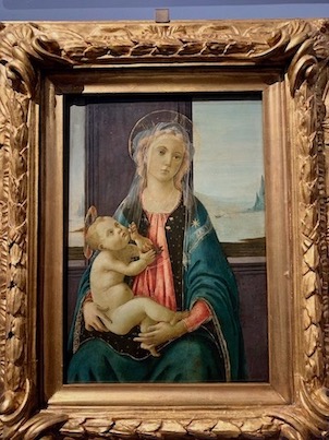 accademia painting madonna del mare by botticelli