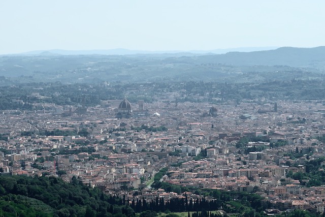 View of florence from fiesole