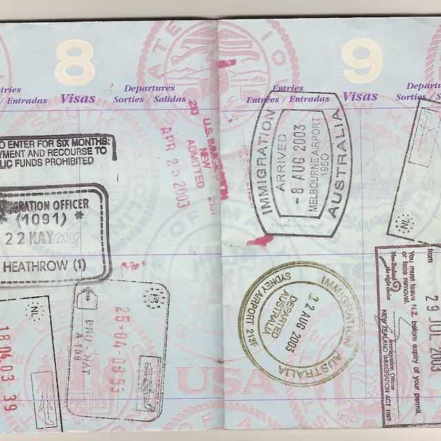 generic passport image