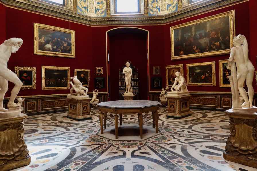 Tribuna room of the Uffizi Gallery