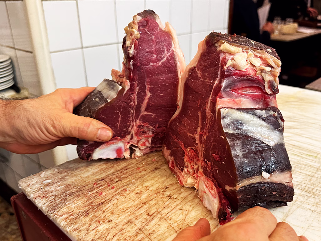 Raw Florentine Steak