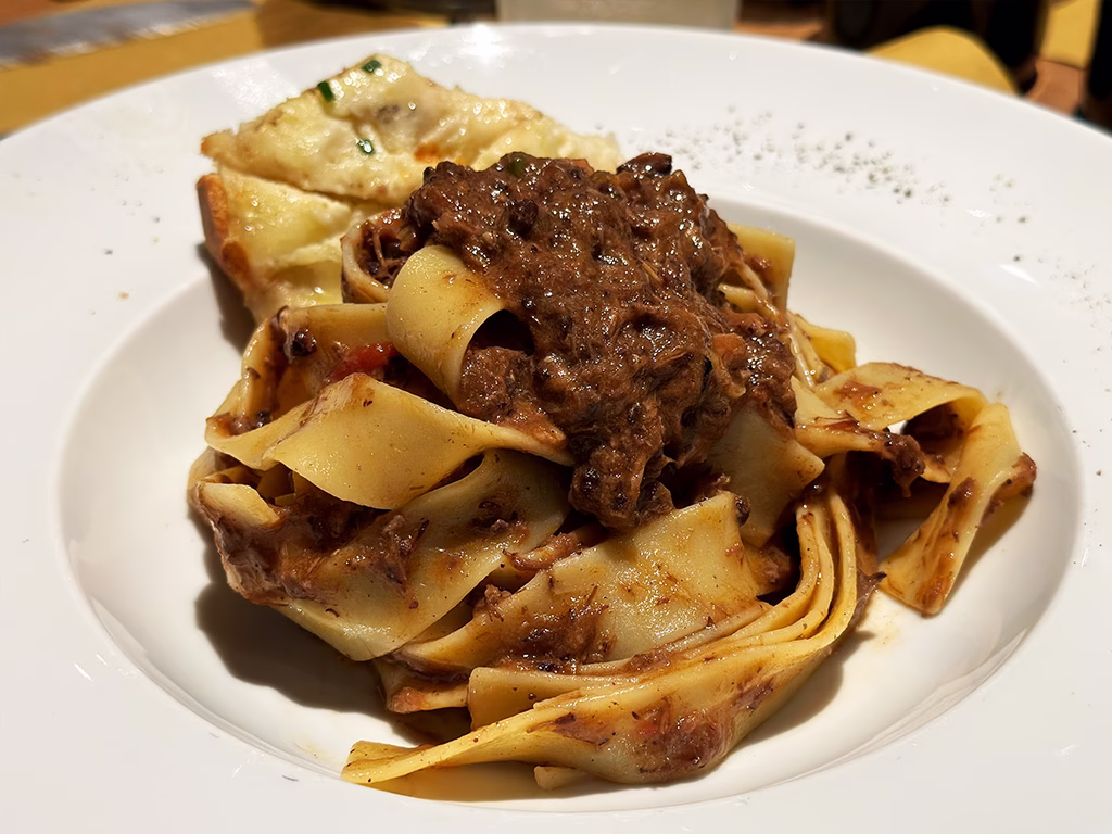 Fuori Porta Tagliatelle dish