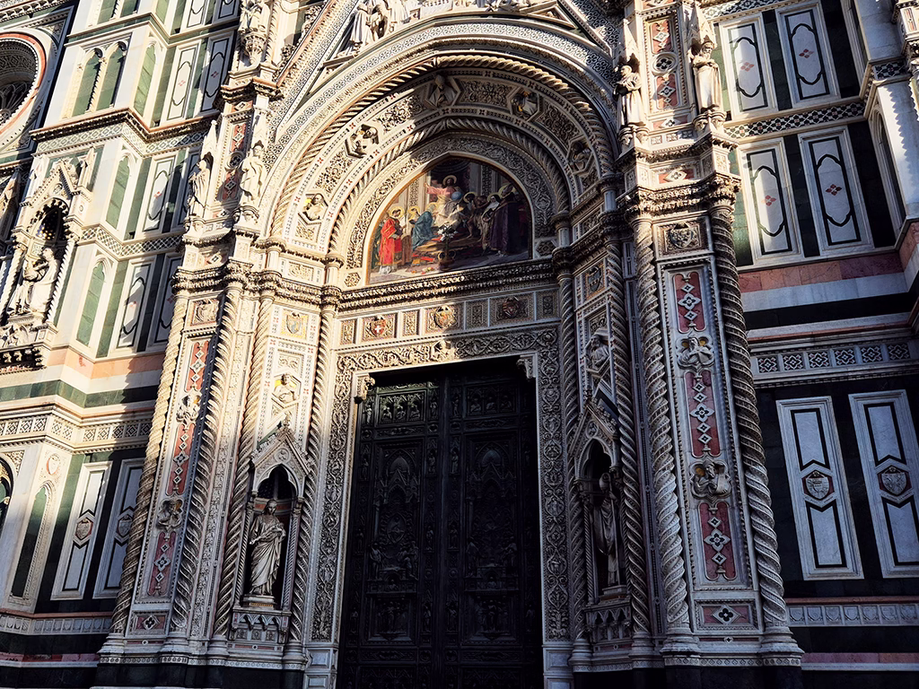 Florence Duomo Central Cathedral Door