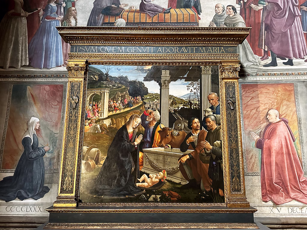 Ghirlandaio Artwork in Santa Trinita